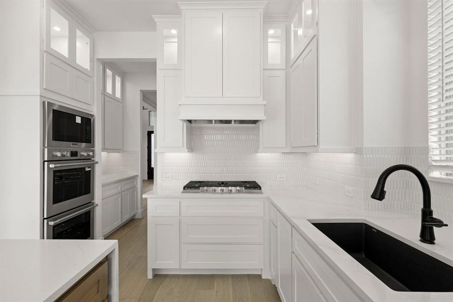 Furnished interior view inside a new home in Cambridge Estates - Harwood, Prosper (Image 9).