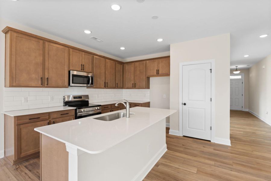 Furnished interior view inside a new home in Hopewell Garden, Winston-Salem (Image 9).