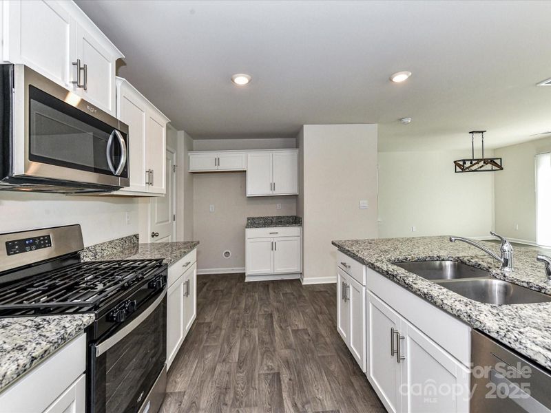 Furnished interior view inside a new home in Abrial Ridge, York (Image 4).