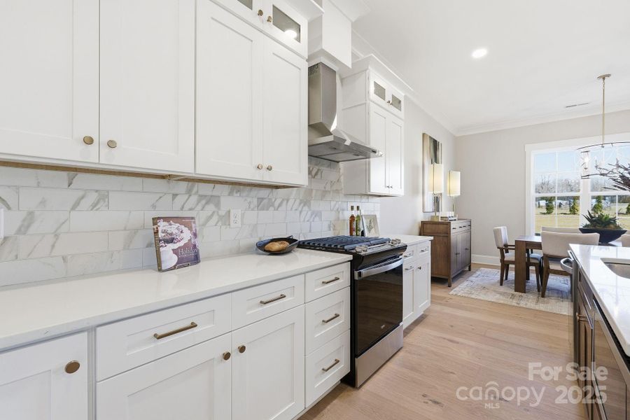 Furnished interior view inside a new home in , Lexington (Image 11).