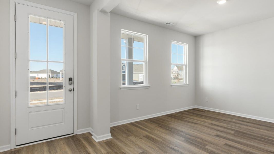 Spacious, unfurnished interior of a new home in The Haven at Indigo Preserve, Leland (Image 20).