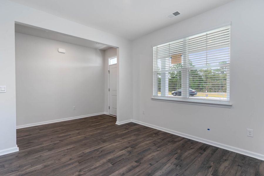 Representative unfurnished interior of a home built from the HAYDEN by D.R. Horton in South Haven, Camden (Image 5).