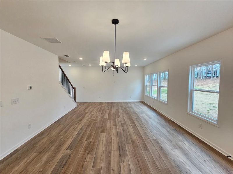 Spacious, unfurnished interior of a new home in The Estates at Casteel, Bethlehem (Image 25).