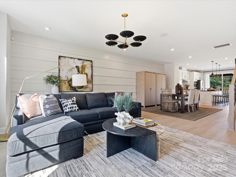 Connected Living Spaces and 9' Ceilings on Every Floor. *Model Photos | Actual Finishes, Structural Selections, and Orientation May Vary. Connected Living Spaces and 9' Ceilings on Every Floor. *Model Photos | Actual Finishes, Structural Selections, and Orientation May Vary.