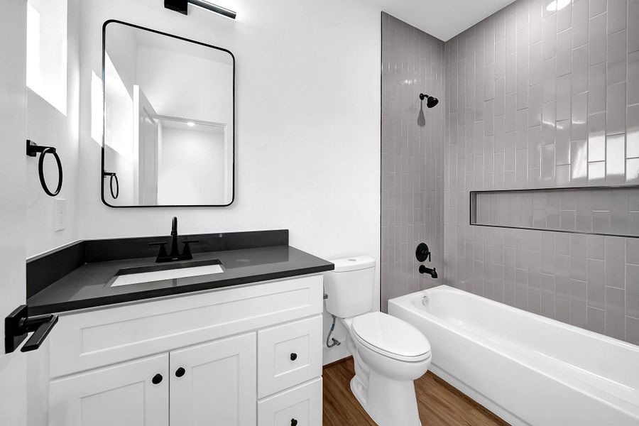 Furnished interior view inside a new home in , Houston (Image 9). Furnished interior view inside a new home in , Houston (Image 9).