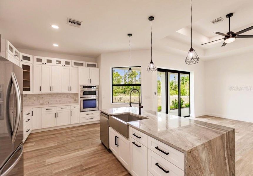 Furnished interior view inside a new home in , Punta Gorda (Image 4).