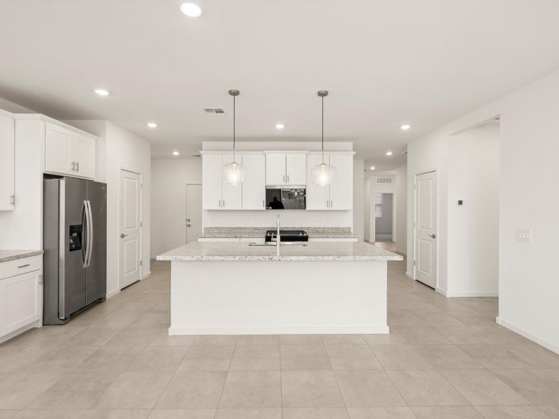 Furnished interior view inside a new home in Anthem at Merrill Ranch Estate Series, Florence (Image 2). Furnished interior view inside a new home in Anthem at Merrill Ranch Estate Series, Florence (Image 2).
