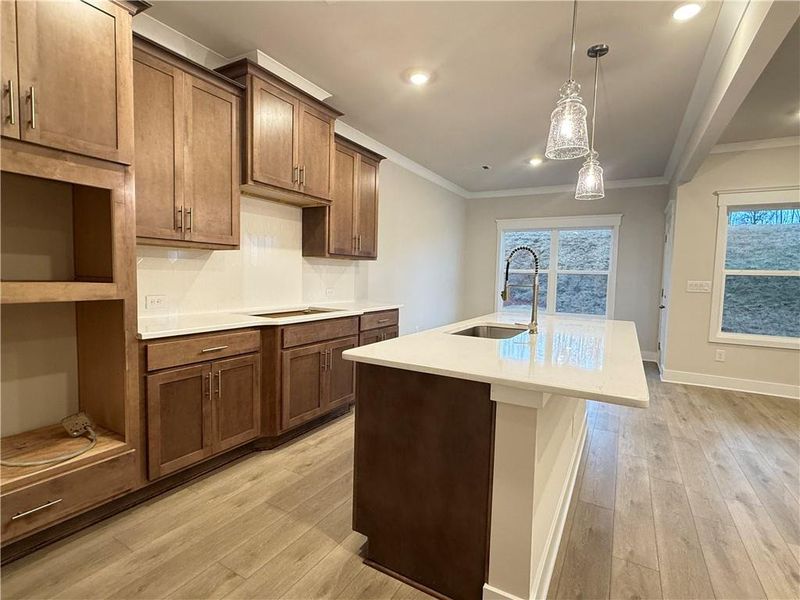 Furnished interior view inside a new home in Ponderosa Farms Manor, Gainesville (Image 9).