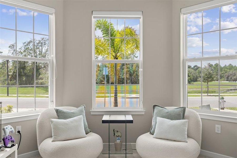 Furnished interior view inside a new home in Savannah Palms, Orlando (Image 8).