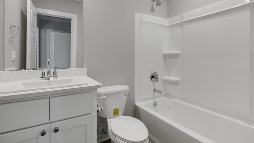 Furnished interior view inside a new home in Overlook West, Wolfforth (Image 11).