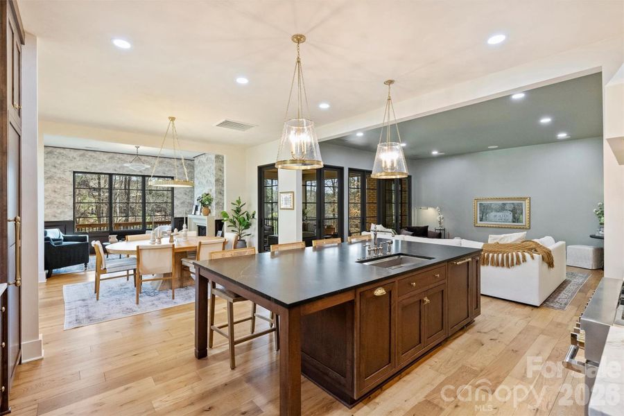 Furnished interior view inside a new home in , Belmont (Image 5).