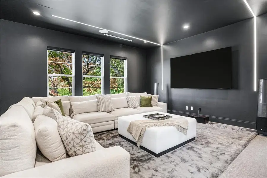 Furnished interior view inside a new home in , Dallas (Image 13).