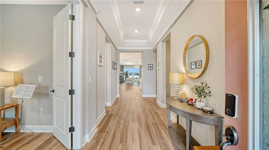 Furnished interior view inside a new home in , Bradenton (Image 9).