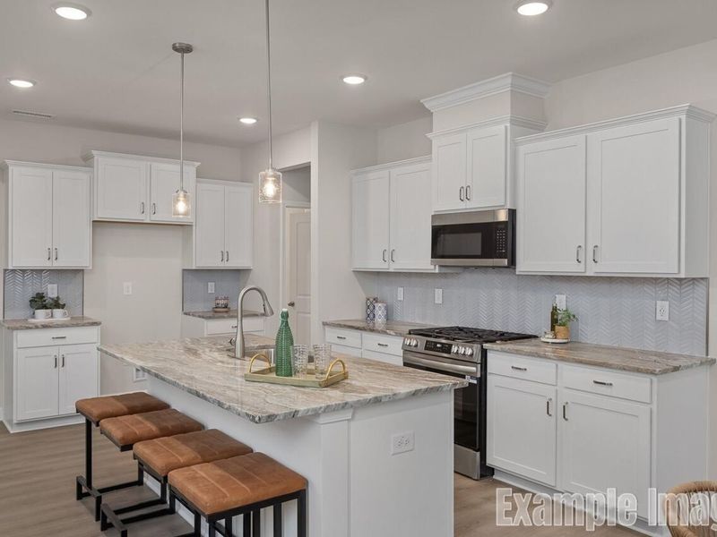 Furnished interior view inside a new home in Gregory Village, Lillington (Image 11).