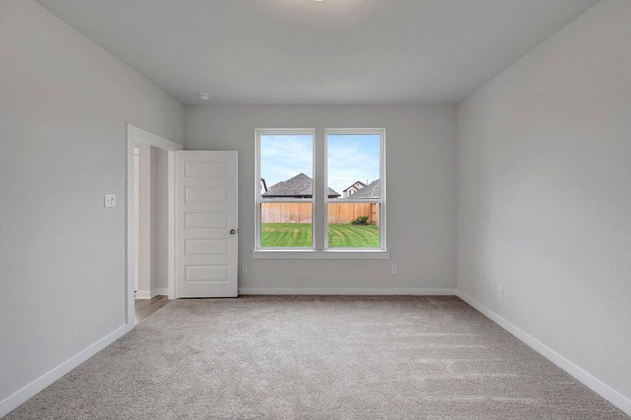 Spacious, unfurnished interior of a new home in Mason Woods, Cypress (Image 34). Spacious, unfurnished interior of a new home in Mason Woods, Cypress (Image 34).