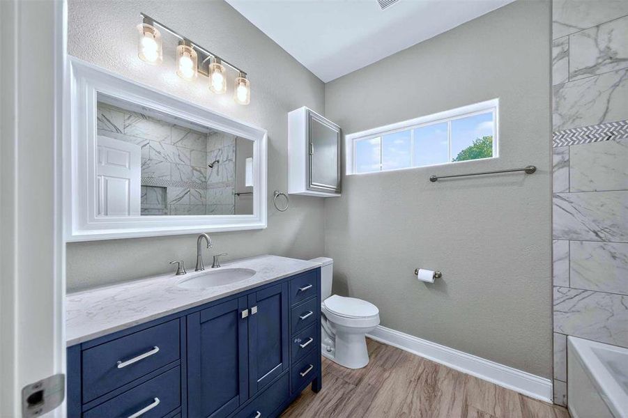 Furnished interior view inside a new home in , Lindale (Image 6). Furnished interior view inside a new home in , Lindale (Image 6).