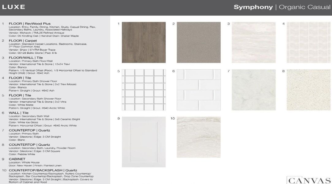 Design Selections.
Home is under construction, selections subject to change. Design Selections.
Home is under construction, selections subject to change.