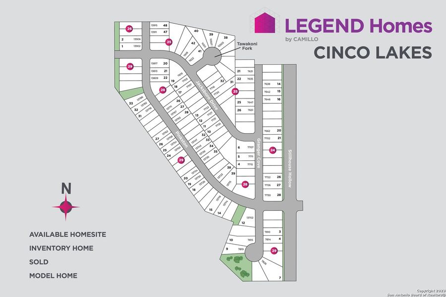 Image 35 of a home in Cinco Lakes.