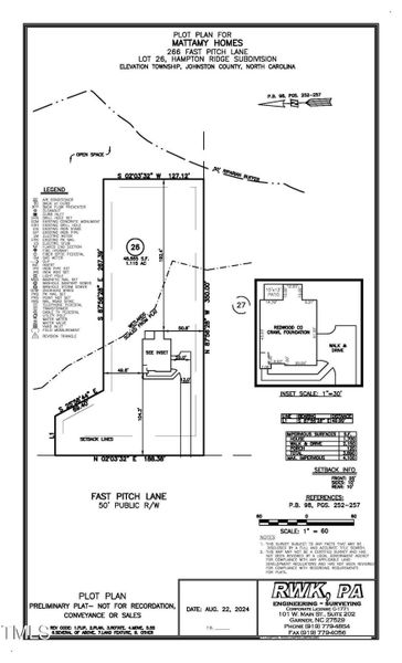 26 HPR - Plot Plan (8-27-24)