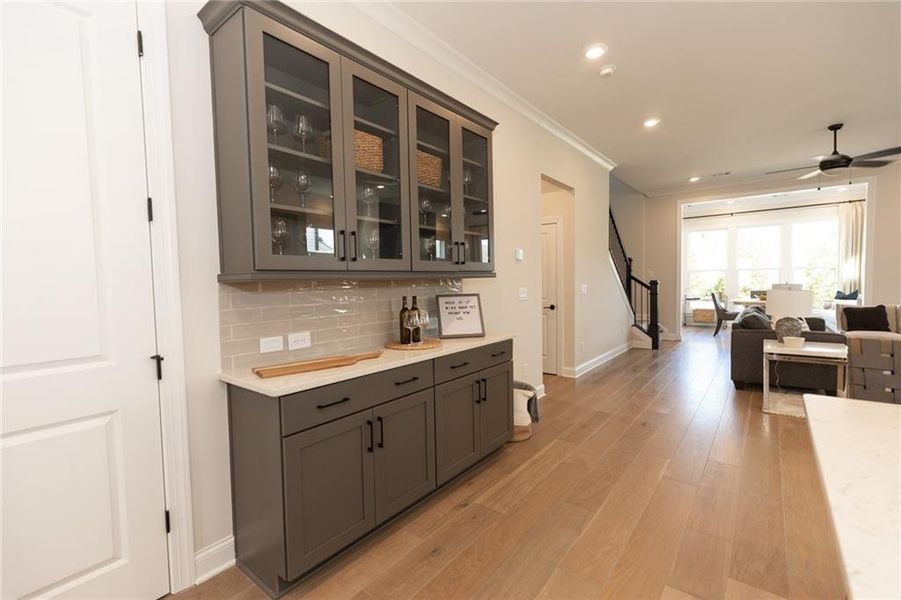 Furnished interior view inside a new home in Aberdeen, Hoschton (Image 8).