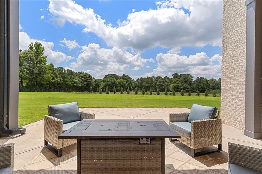 Exterior details and patio area of a home in , McDonough (Image 49).