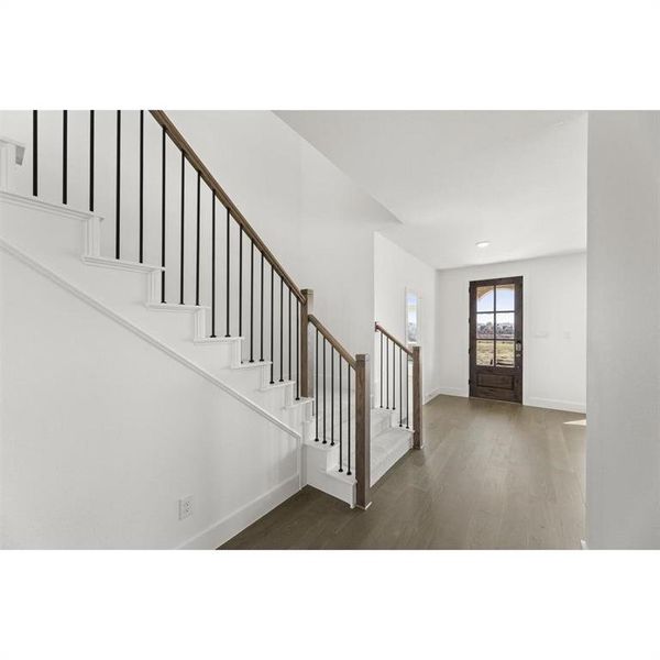 Foyer Area showcasing staircase