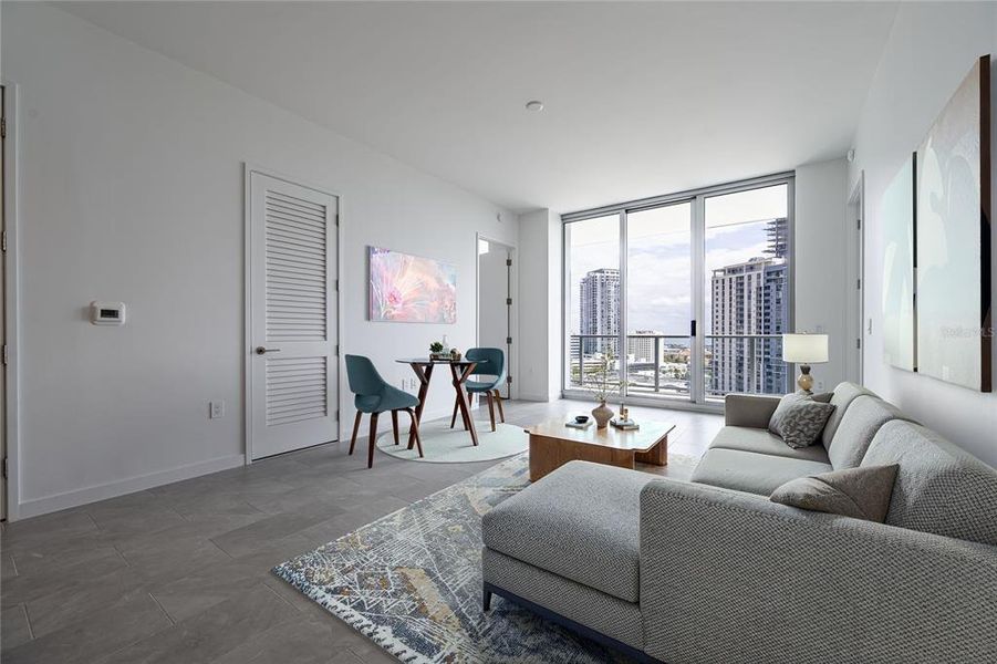 Furnished interior view inside a new home in , St. Petersburg (Image 14). Furnished interior view inside a new home in , St. Petersburg (Image 14).