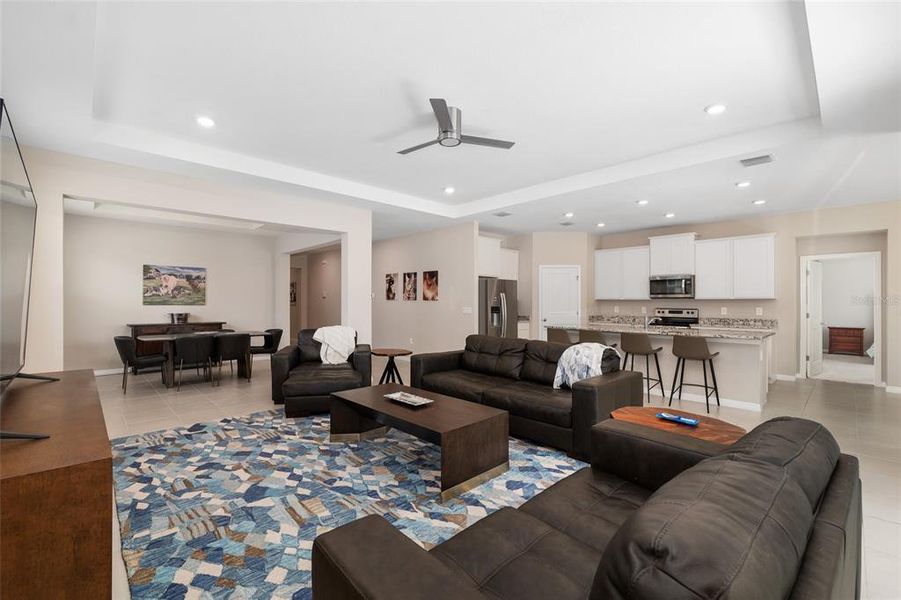Furnished interior view inside a new home in , Ocala (Image 7).