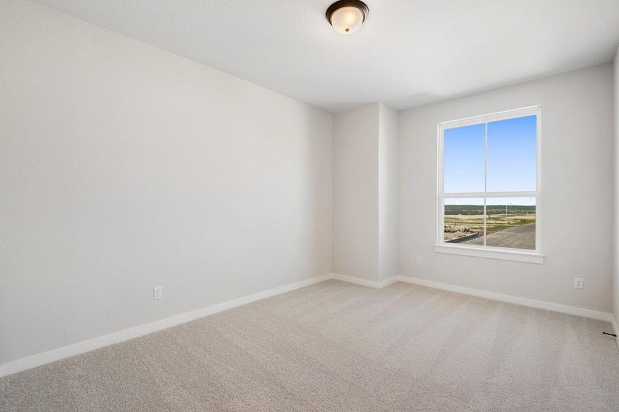 Spacious, unfurnished interior of a new home in Terrace Collection at Lariat, Liberty Hill (Image 17). Spacious, unfurnished interior of a new home in Terrace Collection at Lariat, Liberty Hill (Image 17).