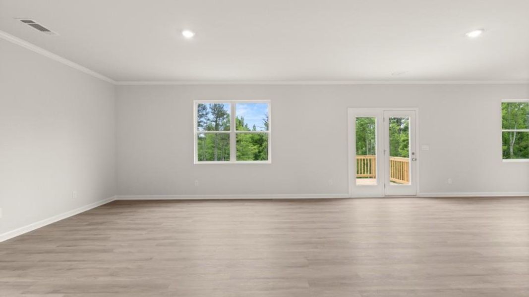Spacious, unfurnished interior of a new home in Sheffield Highlands, Dallas (Image 14).