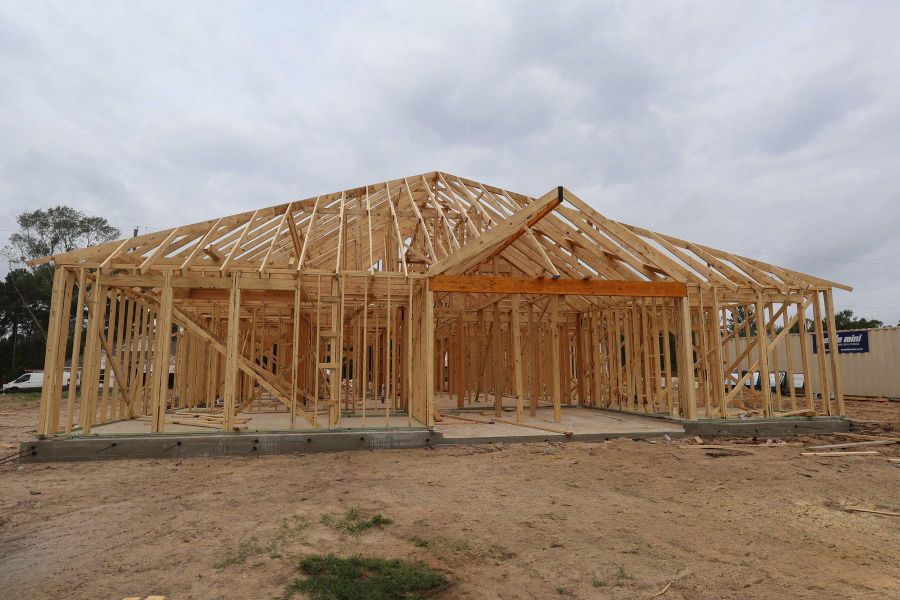 One story home with 4 bedrooms, 3.5 baths, and 4 car tandem garage.