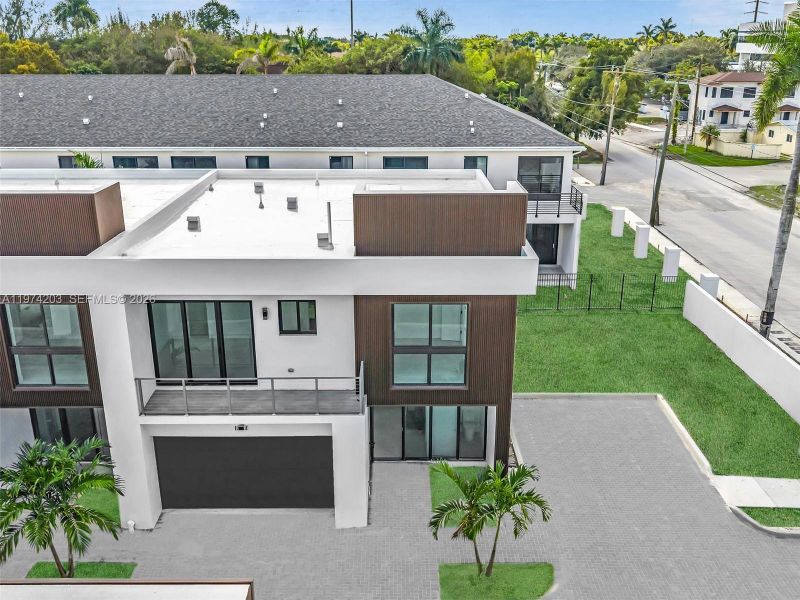 Front exterior of a new home in , Dania Beach, FL, highlighting curb appeal (Image 30).