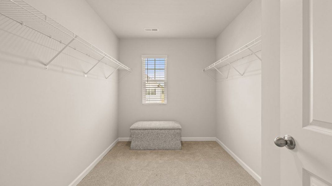 Representative furnished interior of a home built from the Elston by D.R. Horton in The Islands, Beech Island (Image 25).