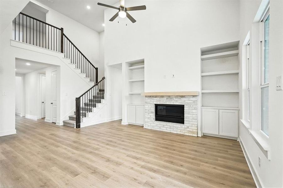 Furnished interior view inside a new home in Sonoma Verde: 60ft. lots, McLendon-Chisholm (Image 10).