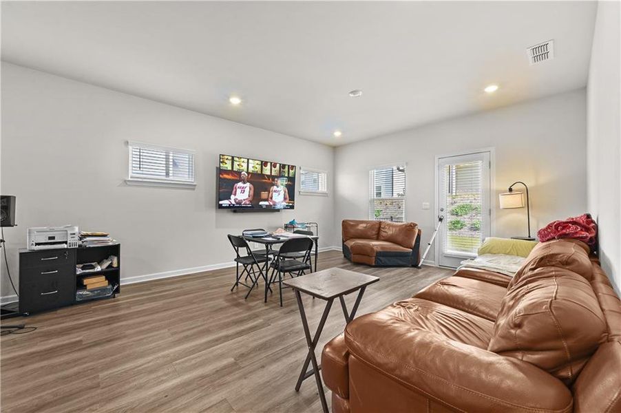 Furnished interior view inside a new home in Sweetwater Green - Royal Series, Lawrenceville (Image 5).