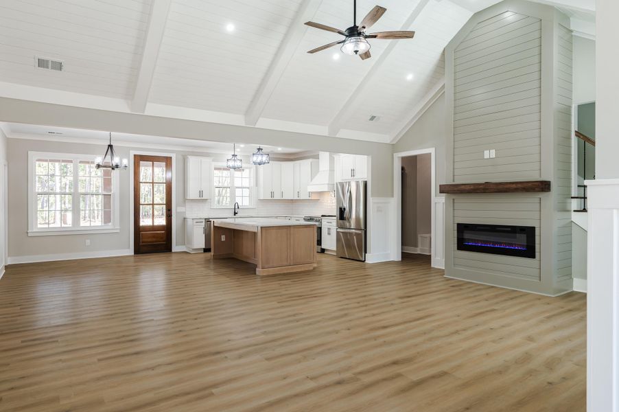 Furnished interior view inside a new home in , Walterboro (Image 4). Furnished interior view inside a new home in , Walterboro (Image 4).
