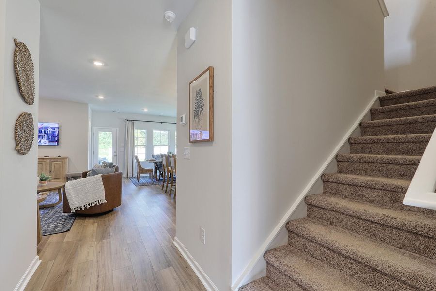 Furnished interior view inside a new home in Six Oaks, Summerville (Image 18).