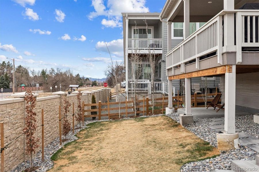 Exterior details and patio area of a home in , Littleton (Image 25).