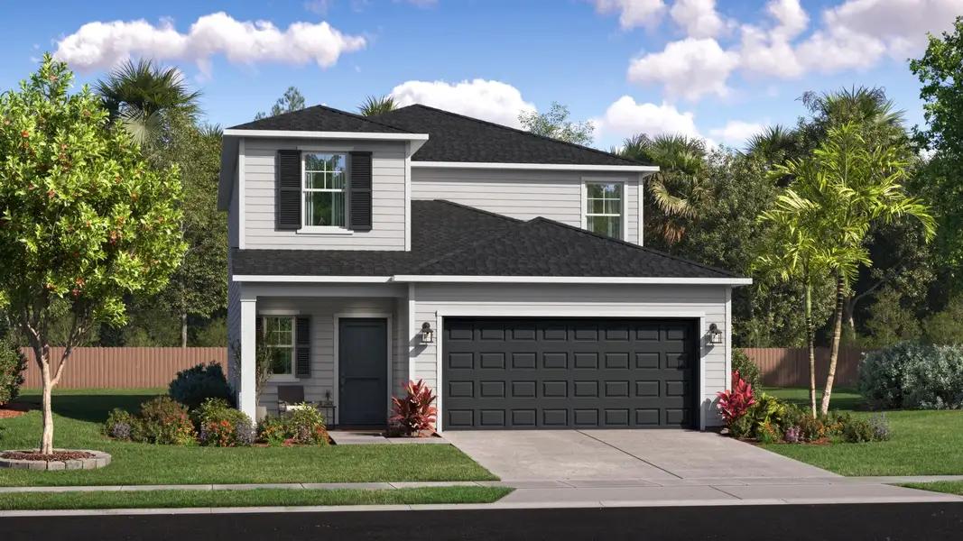 Home exterior render Home exterior render