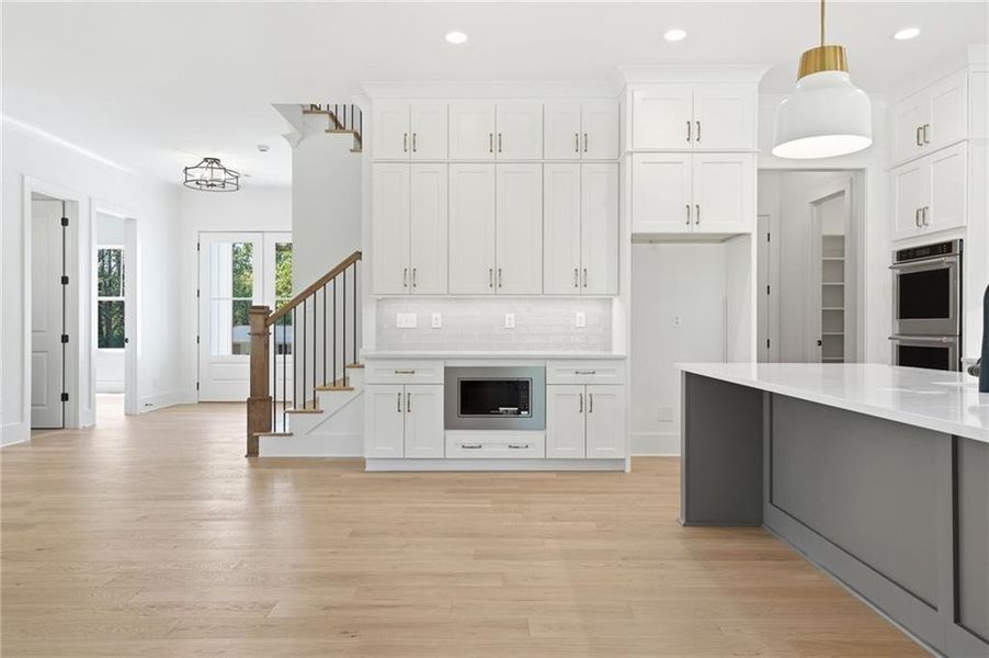 Furnished interior view inside a new home in , Marietta (Image 19).