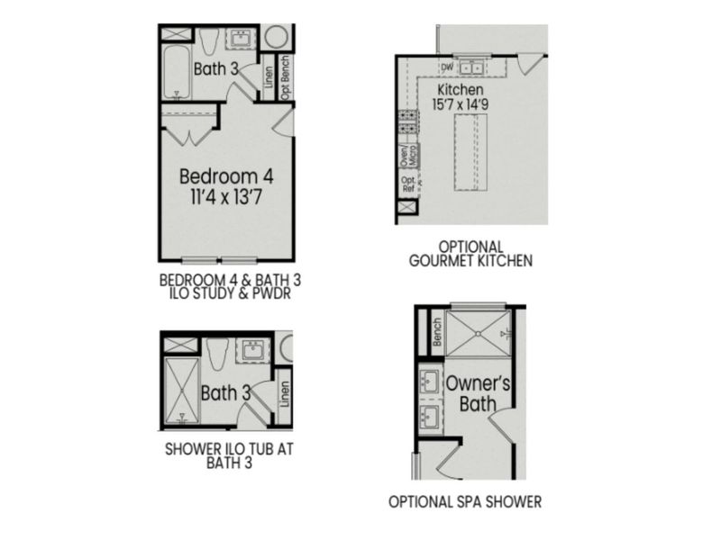 2D floor plan layout for the The Avery Exterior by Davidson Homes LLC in Forestville Yard Townhomes, Knightdale, NC (Image 4). 2D floor plan layout for the The Avery Exterior by Davidson Homes LLC in Forestville Yard Townhomes, Knightdale, NC (Image 4).