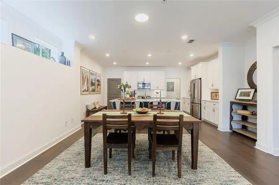 Furnished interior view inside a new home in , Peachtree Corners (Image 9).