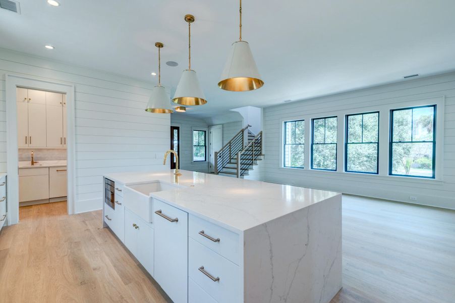 Furnished interior view inside a new home in , Sullivan's Island (Image 41).