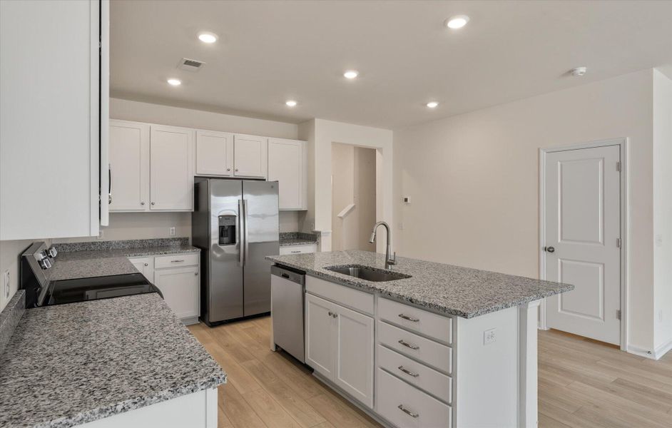 Furnished interior view inside a new home in The Landings at Montague, Goose Creek (Image 6).