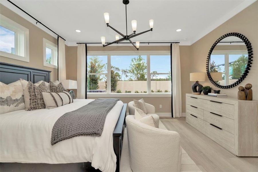 Furnished interior view inside a new home in Primrose at Longleaf, New Port Richey (Image 29).
