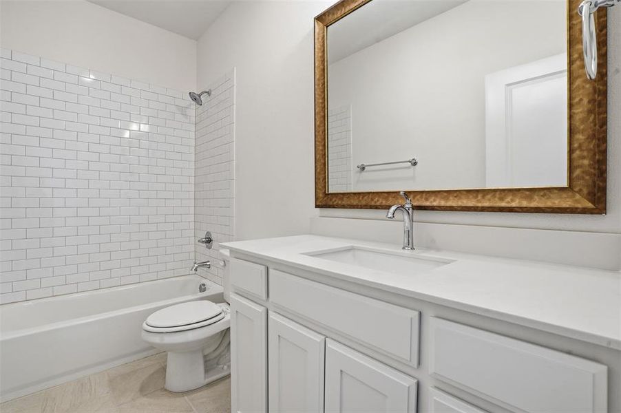 Furnished interior view inside a new home in Wildcat Ridge, Godley (Image 6). Furnished interior view inside a new home in Wildcat Ridge, Godley (Image 6).