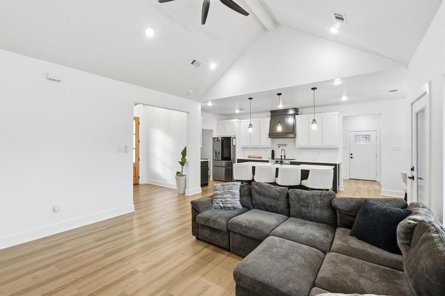 Furnished interior view inside a new home in , Bridgeport (Image 4). Furnished interior view inside a new home in , Bridgeport (Image 4).
