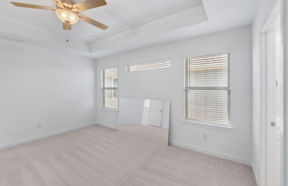 Spacious, unfurnished interior of a new home in Santa Rita Ranch, Liberty Hill (Image 21). Spacious, unfurnished interior of a new home in Santa Rita Ranch, Liberty Hill (Image 21).