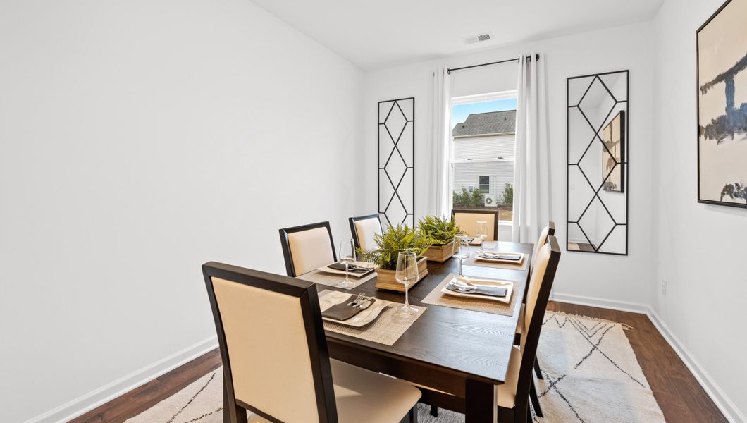 Furnished interior view inside a new home in Benjamin's Grove, Woodruff (Image 8).