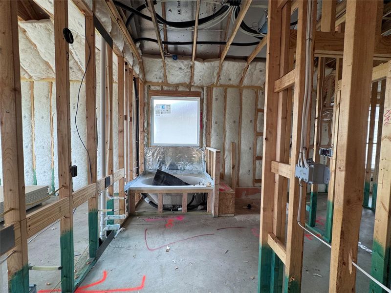 In-progress construction of a new home in Willow Springs, Creedmoor, TX (Image 19). In-progress construction of a new home in Willow Springs, Creedmoor, TX (Image 19).